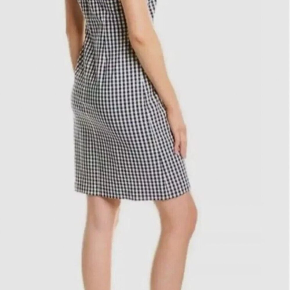 J McLaughlin Joselyn Blue and White Gingham Dress - Picture 8 of 8